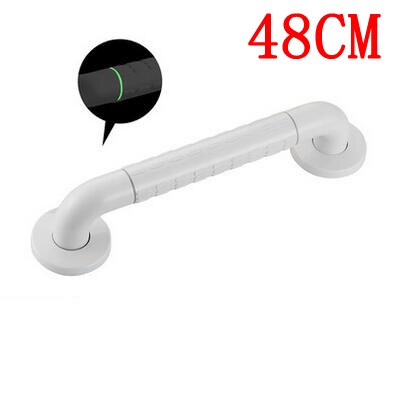 20~50cm Stainless Steel safety grab bars,Bathroom bathtub grab bars yellow/white,Toilet non skid railing for disabled/old people: 07 White 48cm