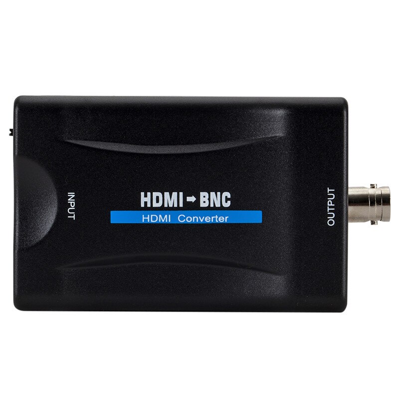 HDMI To BNC Video Audio Converter Adapter Compatible PAL/NTSC with USB Power Cord: Default Title