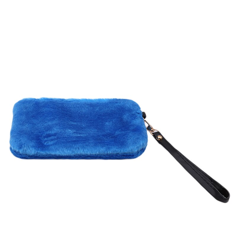 Sacs à main en fausse fourrure pour femmes, portefeuille de pour dames, sac à main pour fête de mariage, sacs de soirée