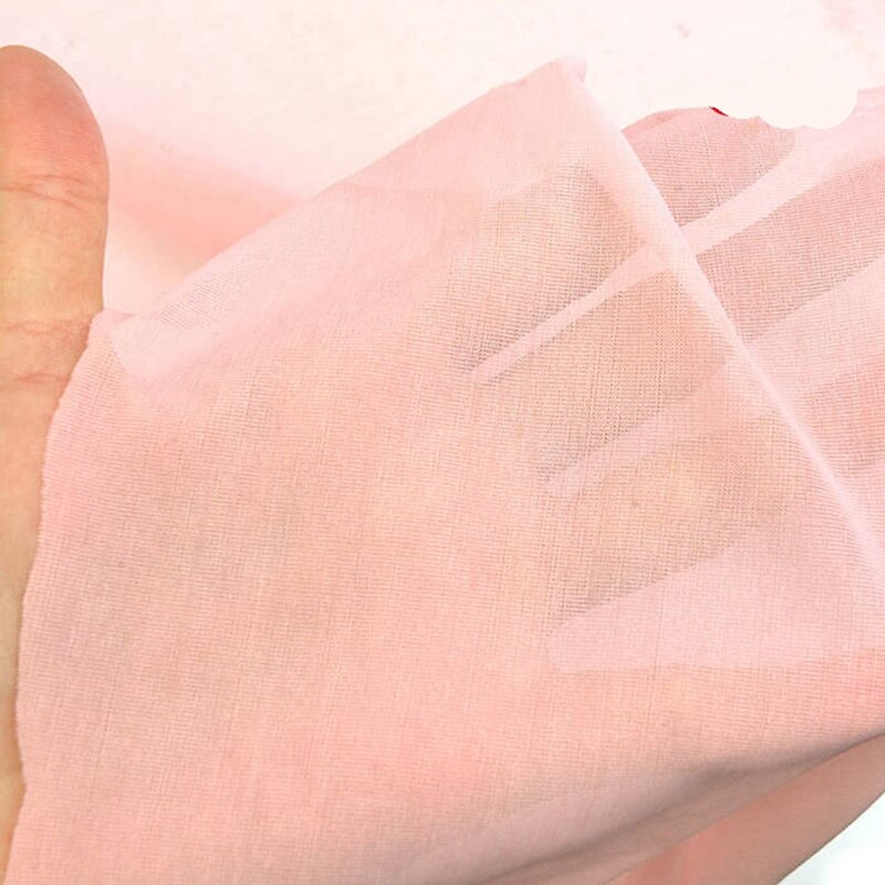 100% Polyester Knit Fabric Thin Chiffon Fabric Polyester For Lining 50*153 Cm/Piece KA0293