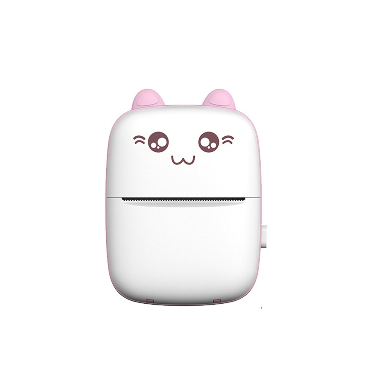 Mini Portable Thermal Printer Photo Pocket Photo Printer Printing Wireless Bluetooth For Android Ios Printers Impresoras: Pink