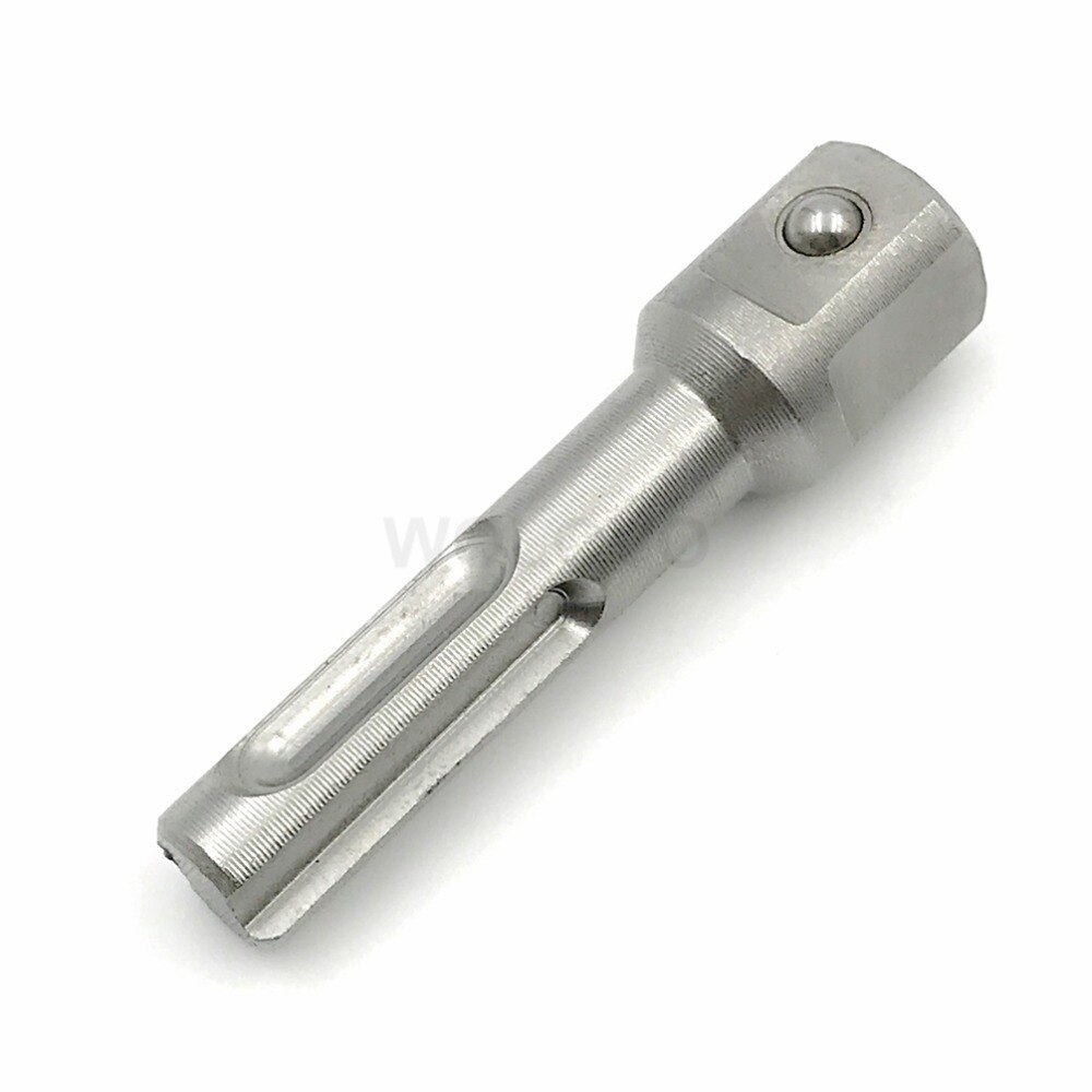 3pcs SDS Impact Socket Driver Drill Set, 1/4" 3/8" 1/2" Chuck Adaptor Power Drill Bit for SDS Plus Hammer