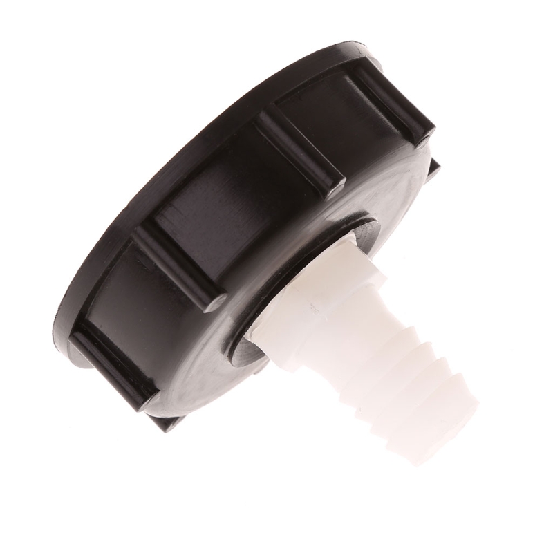 IBC Tote Tank Food Grade Drain Adapter 2.36" Coarse Thread To 16mm Hose Faucet Valve