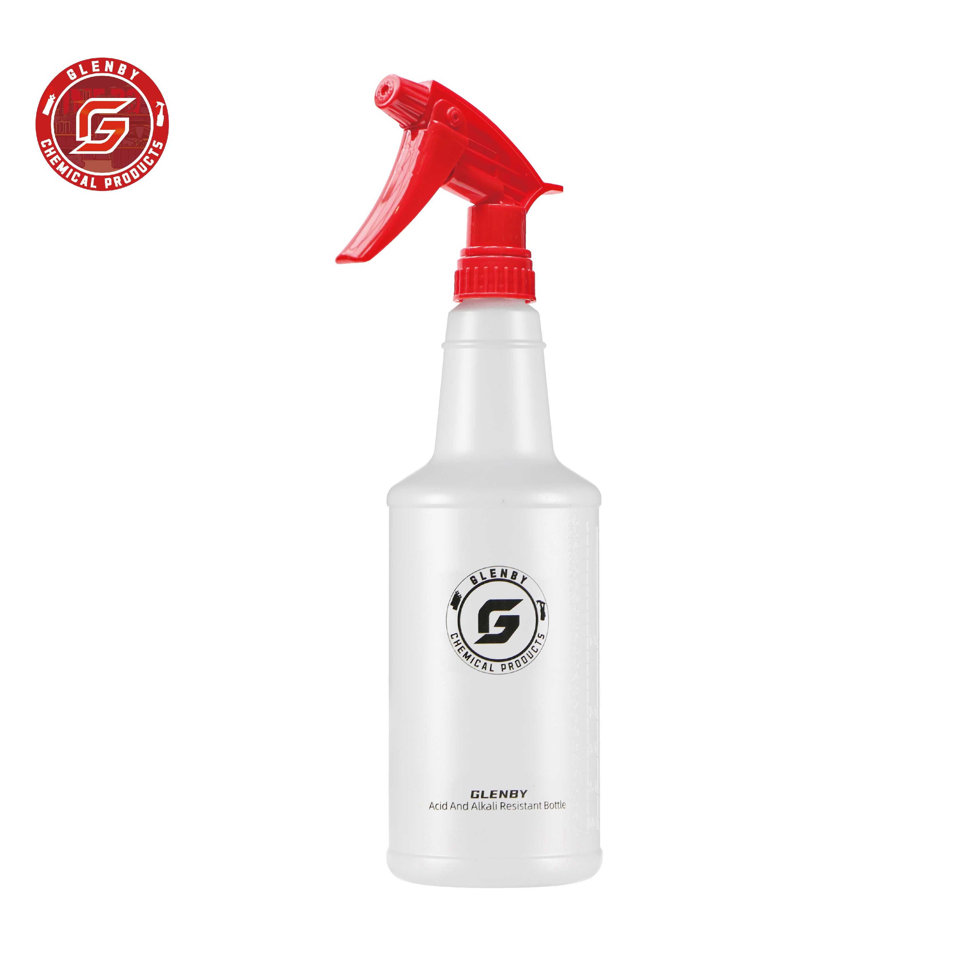 Bouteille de pulvérisation cylindrique de brouillard d'eau ultra-fine pour voiture, pulvérisateur de degré chimique HDPE, arrosoir de lavage automatique, vaporisateur rapide: Orange