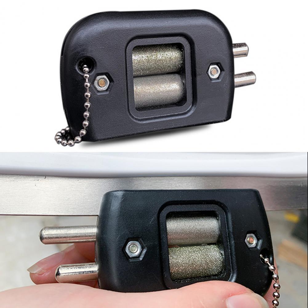 Blade Sharpener Handheld Diamond Ice Skate Sharpener Grindstone Sharpening Tools for Figure Skating