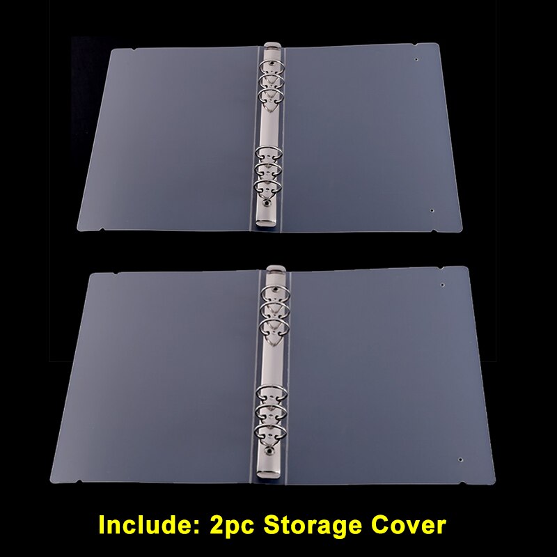 Metal Die Cut Storage Binder Cutting Dies Storage Book Collection For Document Postcard Bank Planner Sticker Card Organizer