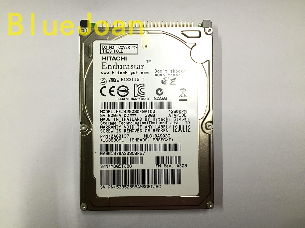 Disco duro original HEJ425030F9AT00, 30GB para VW, sistemas de navegación HDD para coche, hecho en Japón, ,