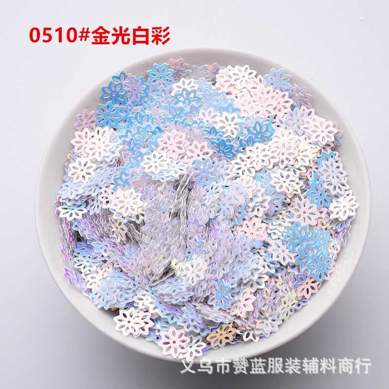 9Mm Gold Pailletten Diy Kleding Accessoires Accessoires Pailletten Wedding Christmas Party Decoratie Materialen Pailletten JJ391: 0510