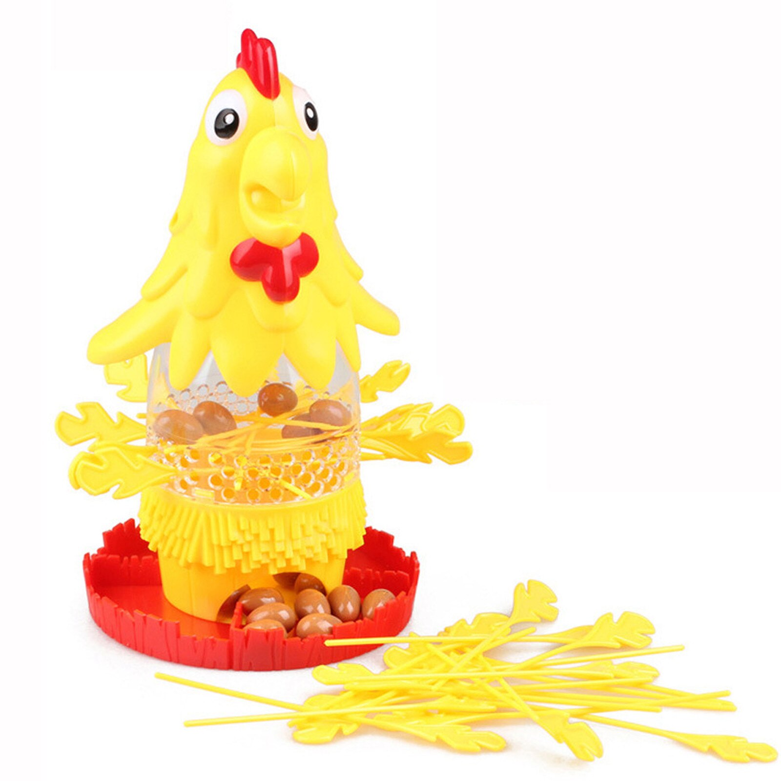 Chicken Chicken Trichotillomania Game Rooster To Lay Eggs Fun Funny Gadgets Novelty Interesting Toys For Children: Default Title