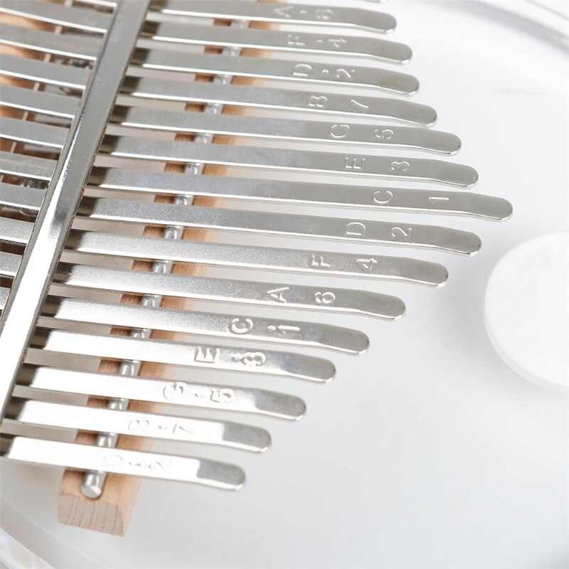 17 Keys EQ kalimba Thumb Piano Link Speaker Electric Pickup Cable 17 keys Kalimba Musical Instrument