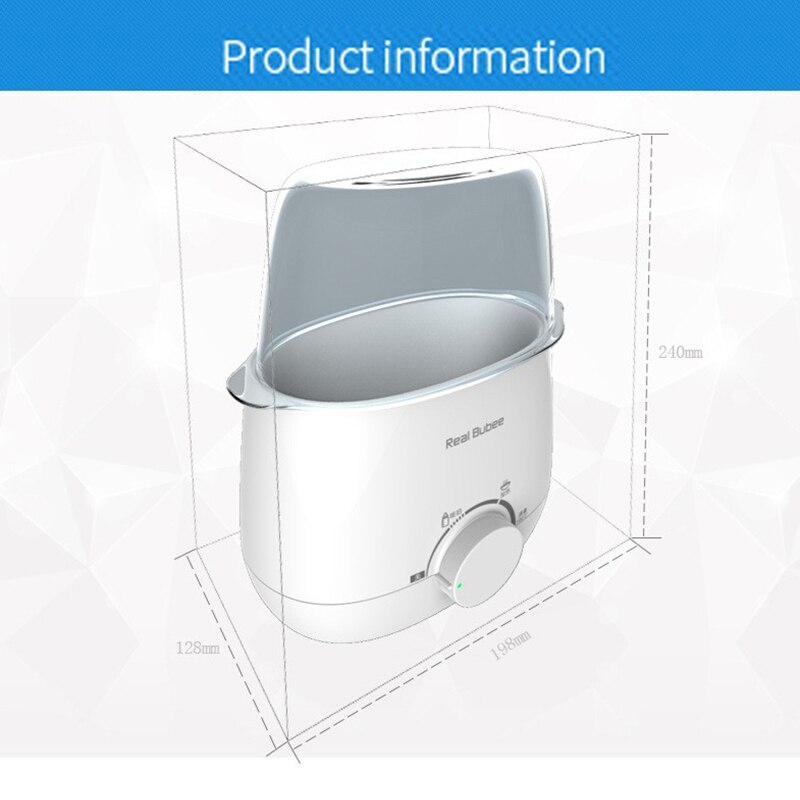 Electric Baby Bottle & Food Warmer intelligent Milk Thermostat Food heating Warmers & Sterilizers Two In One BPA Free 220V