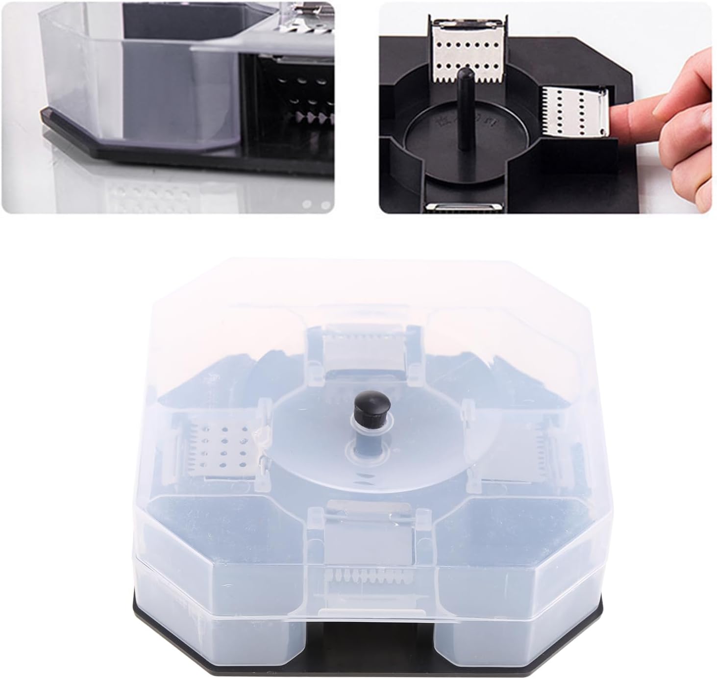 Cockroach Trap Bug Catching Tool Cockroach Box Home Indoor Kitchen Safety Physical Bug Size Pass Kill Trap Trap