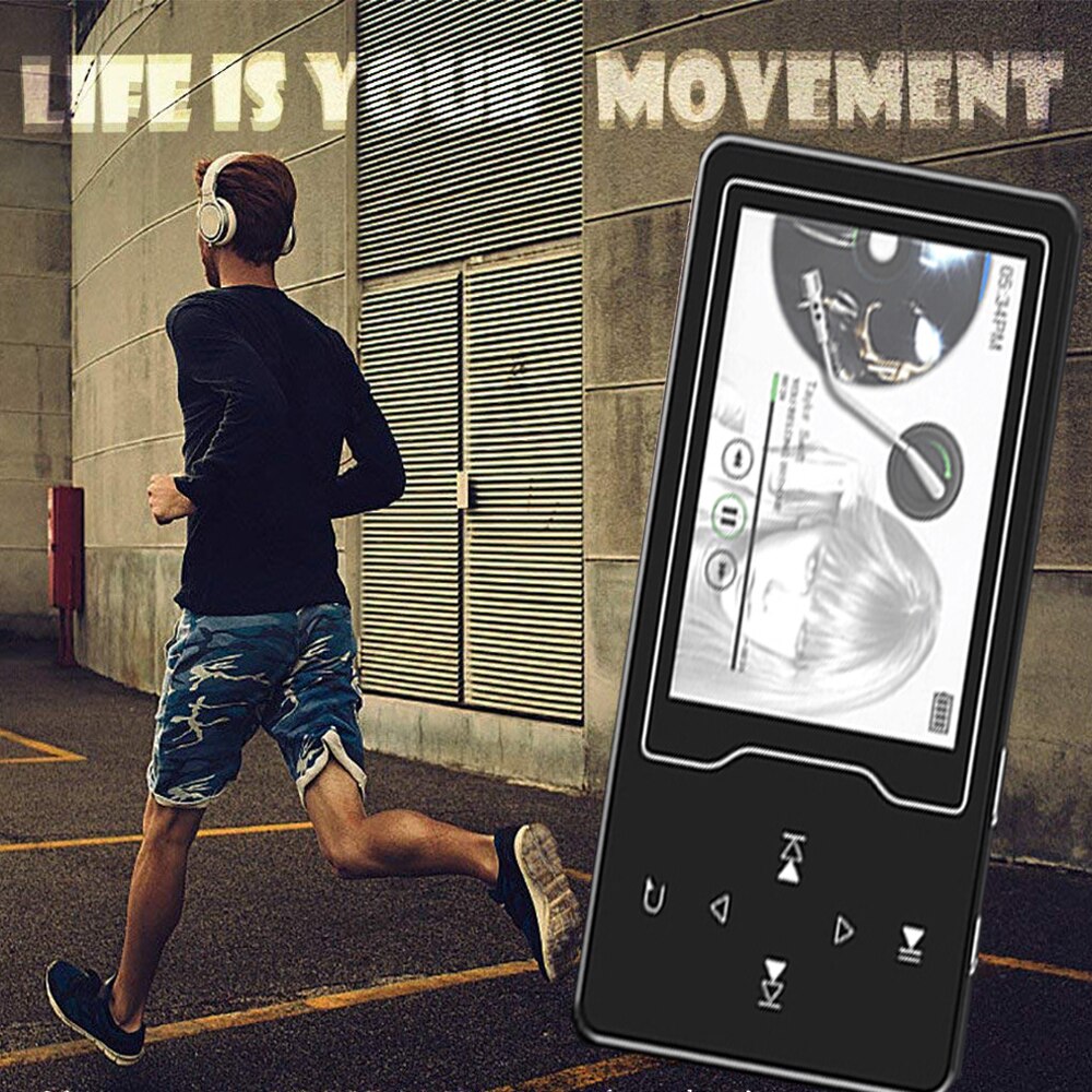 CHENFEC D08 student model Smart mp4 video player Ultra-thin touch screen MP4 read novels Learn English MP4 music player recorder