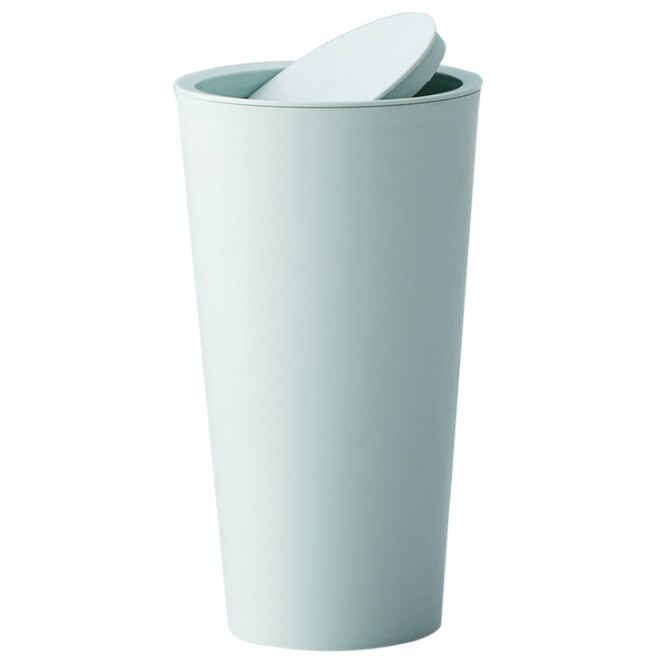 Caixote do lixo do lixo do desktop pequeno lata de lixo de mesa reciclado wastebasket carro dustbin sala de escritório em casa: green