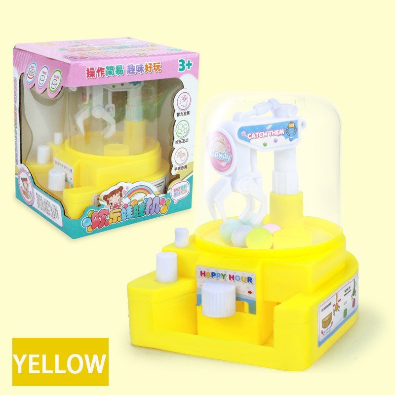 Nowy mini pstryknąć automat z cukierkami maszyna dla lalek zabawki edukacyjne dla dzieci interakcja rodzic-dziecko praktyczne umiejętności prezent dla dzieci: C oryginał pudełko