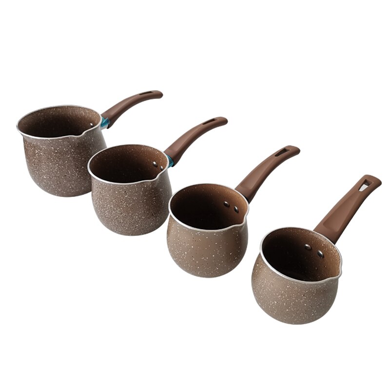 Single Handvat Anti-Brandwonden Koffie Pot Non-stick Pan Mini Melk Pot