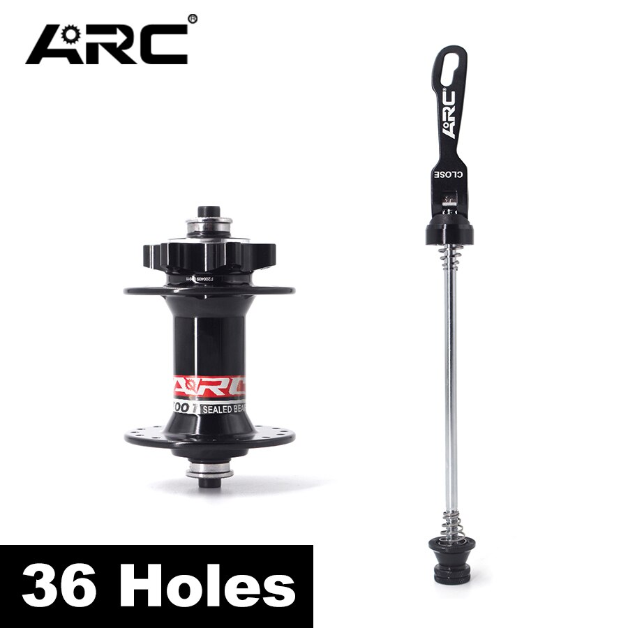 Arc Voor Achter Fiets Hubs Qr Spies 135Mm Vvt Mtb Mountainbike Hub 32 36 Gaten 32H 36 H Voor 8 9 10 11 Speed Deel Disc Hub Deel: Black 100-9 36H