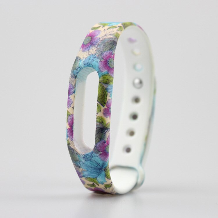 1 pulsera de silicona colorida para Xiaomi Miband Mi Band 1 y 1S: 12