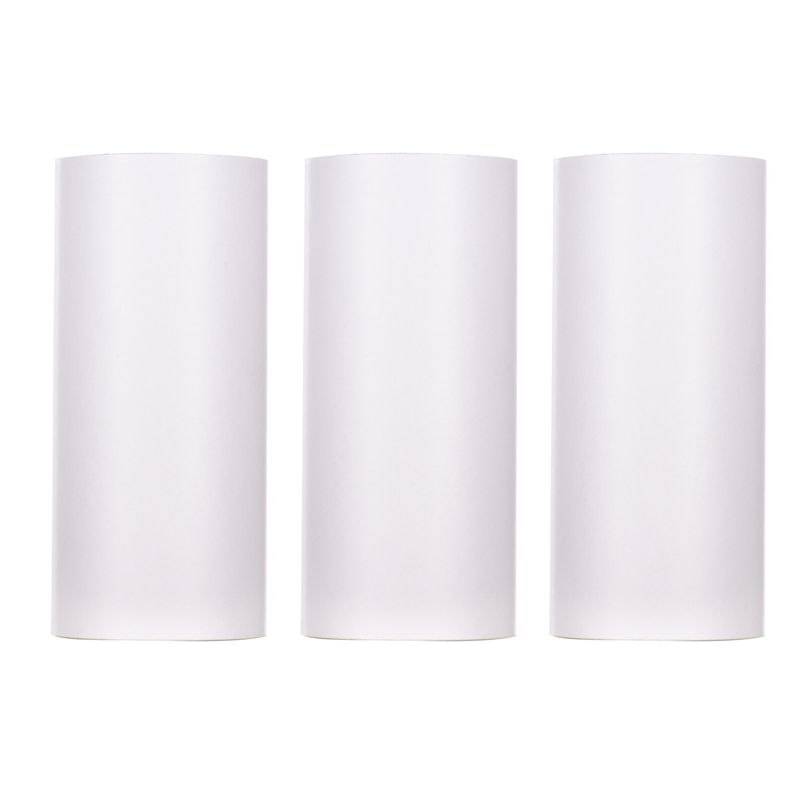 3 Rolls Self-Adhesive Thermal Paper Roll White Sticky Paper BPA-Free 57x30mm without Backing Paper for Pocket Thermal Printer:  3 Rolls