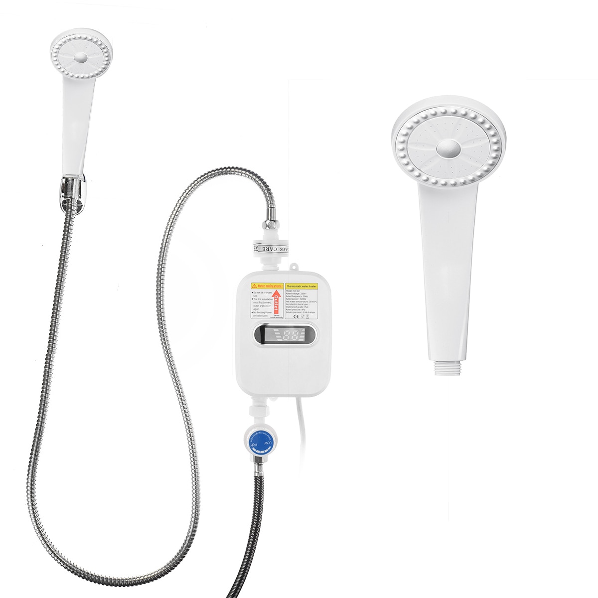 Digital Water Boiler 3L - Instant Heating, LCD Display, Stainless Steel