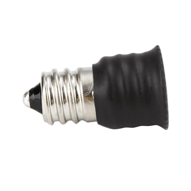 E12 to e14 sokkel led lys lampe adapter pæreholder sokkel skifter montering konverter holder lampe holder konverter