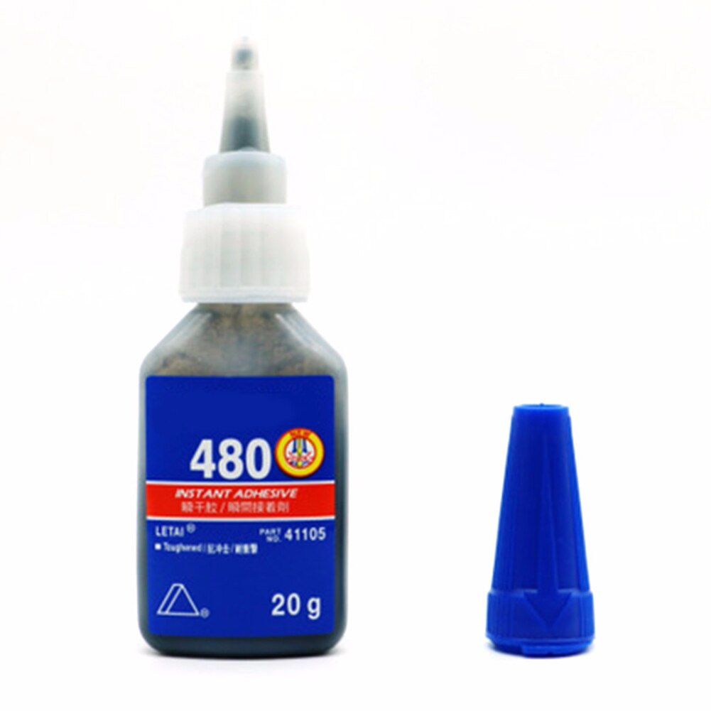 Super Lijm 20G Instant Lijm Sneldrogende Fles Voor Plastic/Hout Vloeibare Lijm Voor Kantoor/School sterker 406/480/403/495: 480