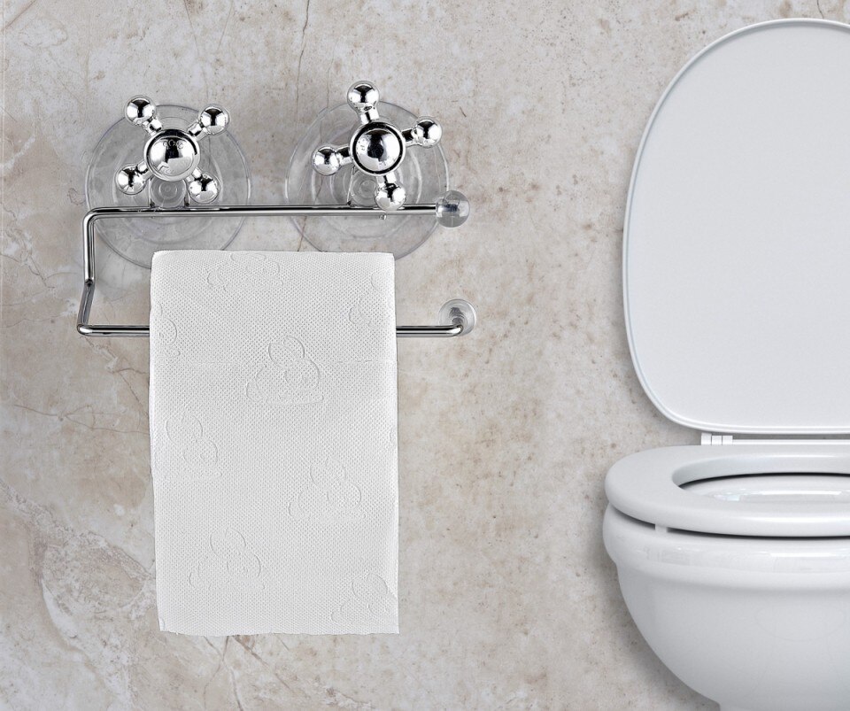 Lifewit 23 l Toiletpapier opbergmand met deksel, bamboe