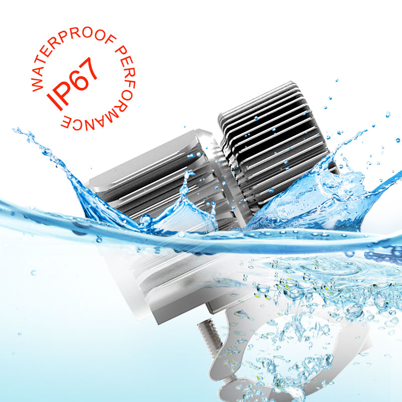 Apmatauto 1x LED Car External Headlight 18W 15W 10W 6W White High/Low Motorcycle DRL Headlamp Spotlight Drive Fog Spot Lights