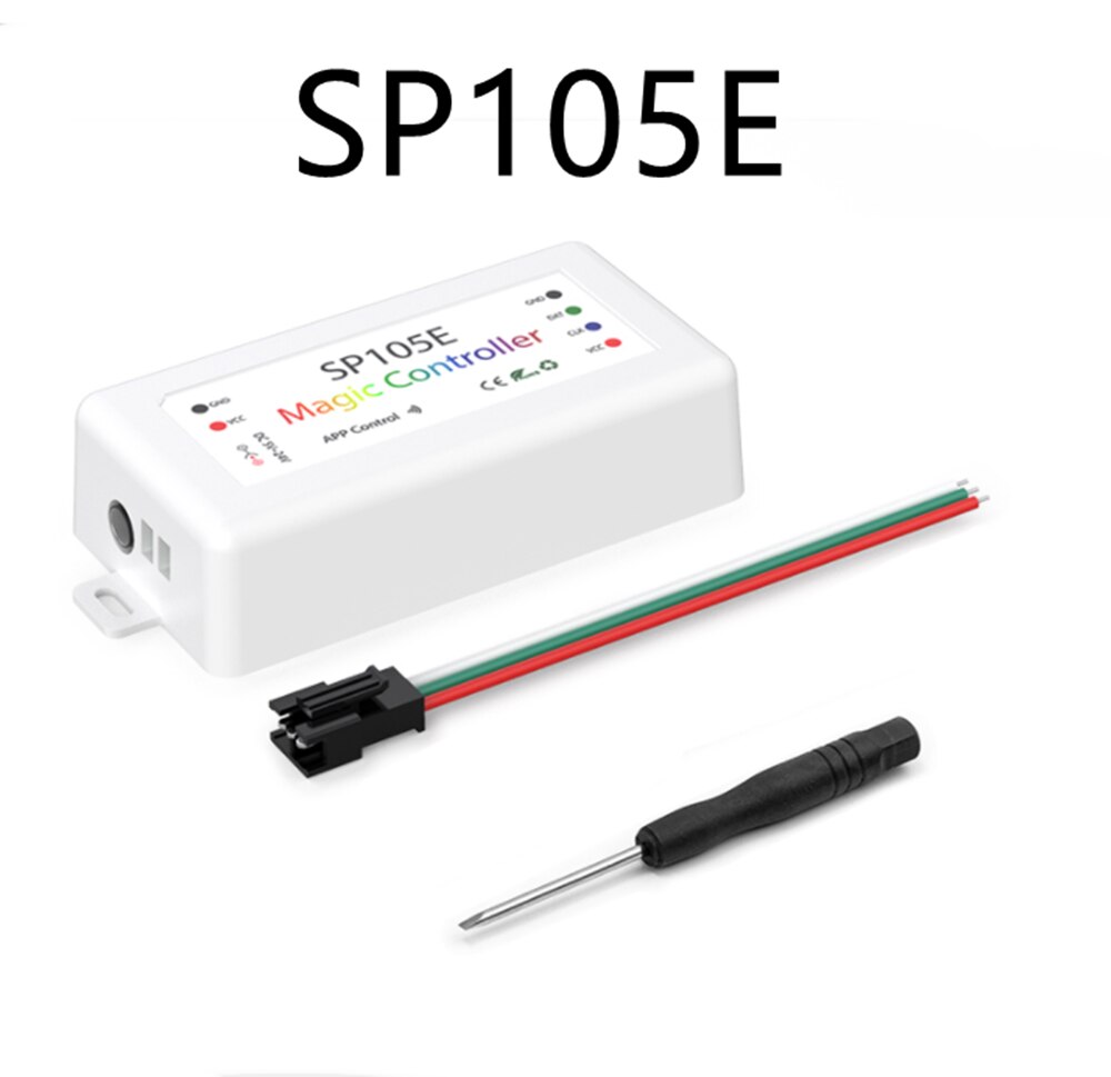 WS2812B Led Strip Licht Controller Blue Tooth SP105E SP110E Wifi SP108E SP511E Muziek SP107E SP601E WS2811 SK6812 Lichten DC5V-24V: SP105E