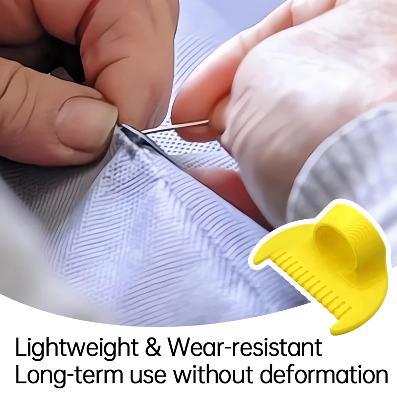 1-5 Stück DIY Handnähhilfen Handnähhilfe NäHenne Fingerhut Fingerschutz Einfache Nähwerkzeuge für Anfänger und Senioren NäHenne