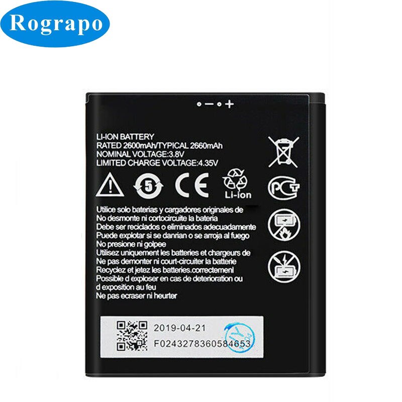 2600mAh Replacement Mobile Phone Battery For ZTE Blade A5 ) Accumulator