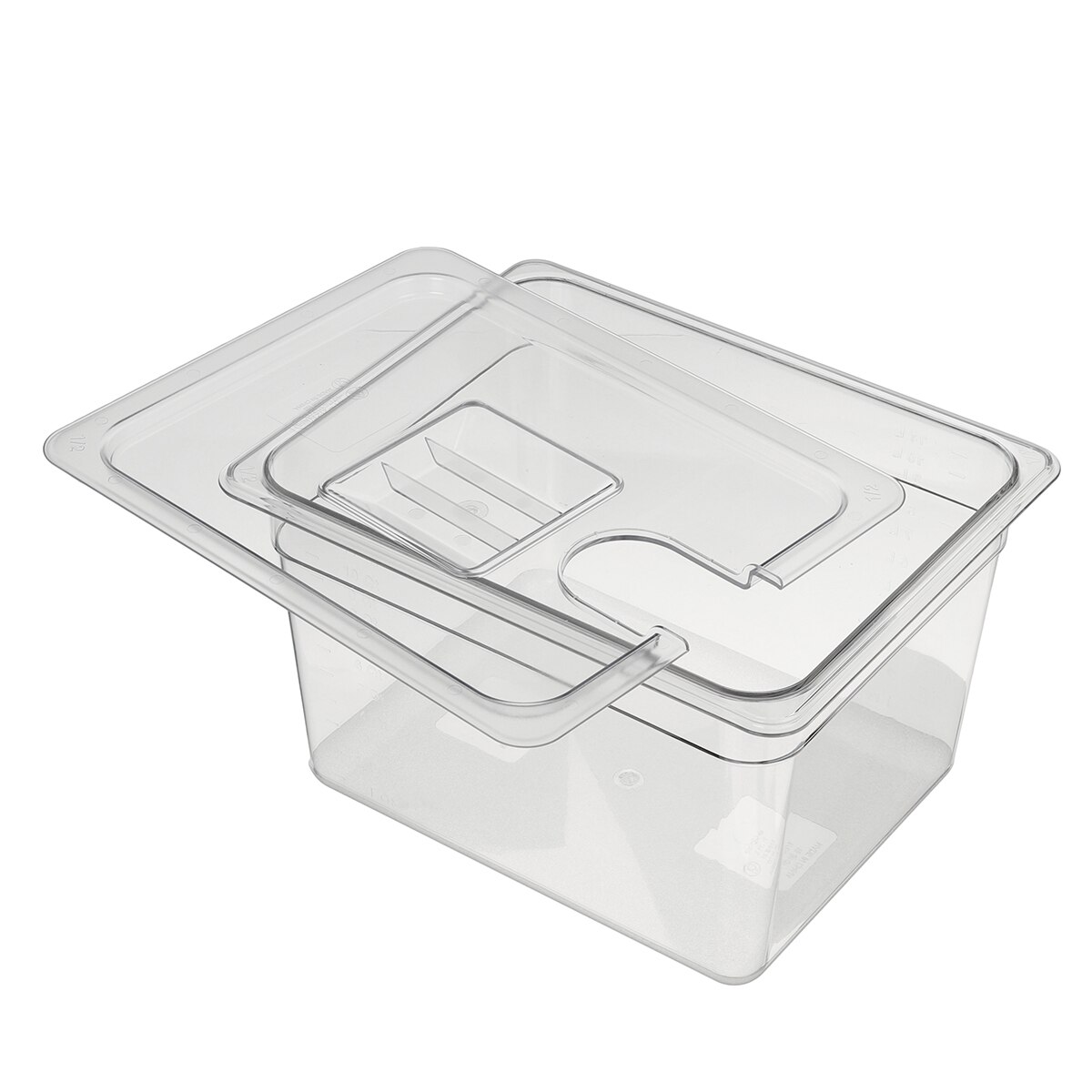 6L 11L Sous Vide Container Wasser Panzer mit Deckel für Zirkulator Sous Vide Kochen Eintauchen Langsam Herde Kochen Werkzeug