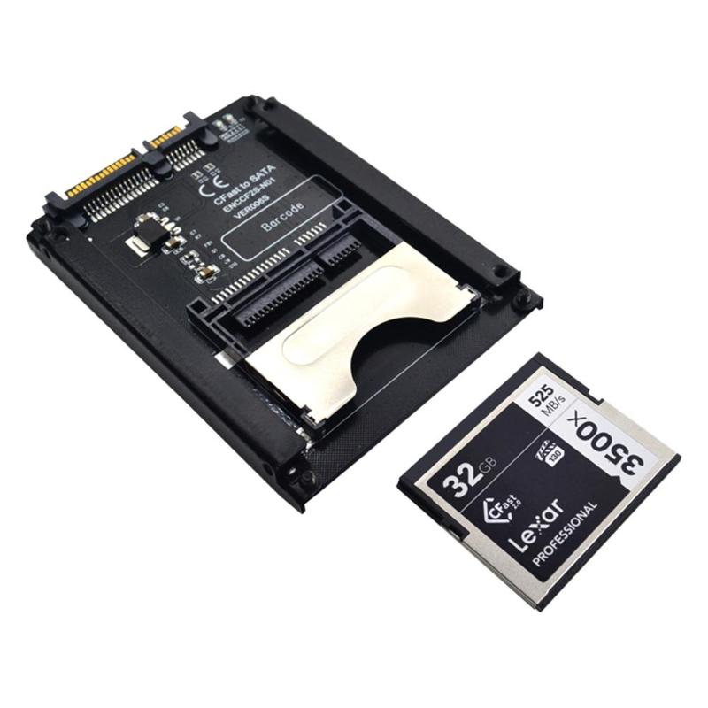 CFAST to SATA 3.0 HDD Adapter Card SATA Computer 22 Pin Hard Disk Case CFAST memory Card Reader industrial equipment test