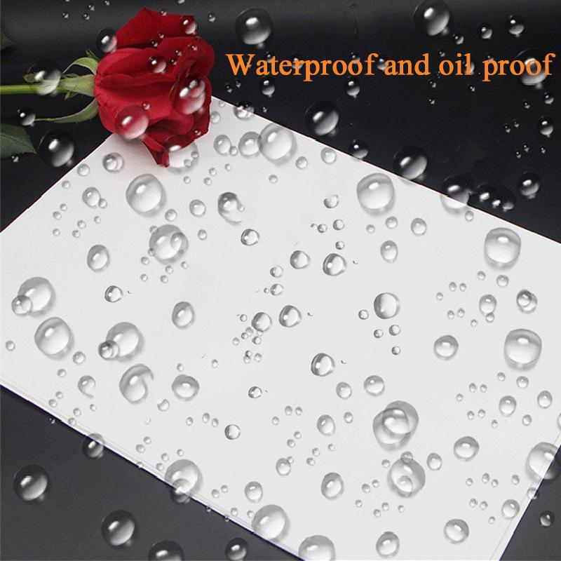 50pcs/bag A4 Self-adhesive, Inkjet Printable, Waterproof, Tear-proof Pp Synthetic Paper Label Paper, Glossy Synthetic Paper