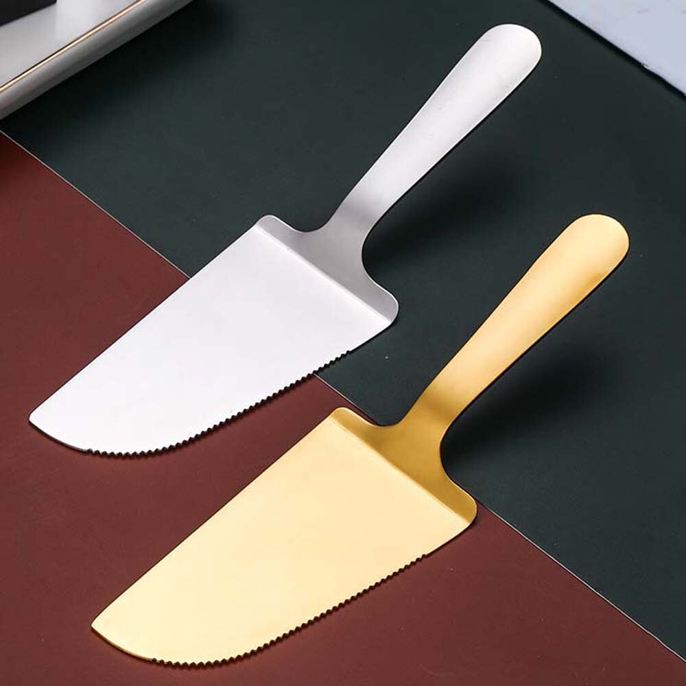 Toothed Cake Shovel Edge Cake Blade Cutter Pie Pizza Shovel Cake Spatula Ice Cream Dessert Cutter Food Kitchen Baking Tools