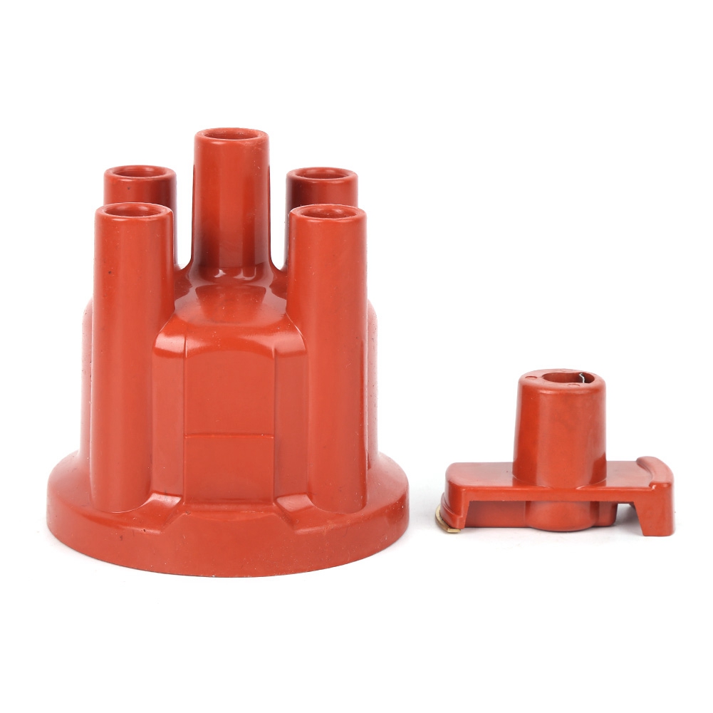 Tapa distribuidor con conexión de diente de sierra Rotor accesorio de coche para Seat Arosa 1997/05-2004/06 6H para Octavia Caddy