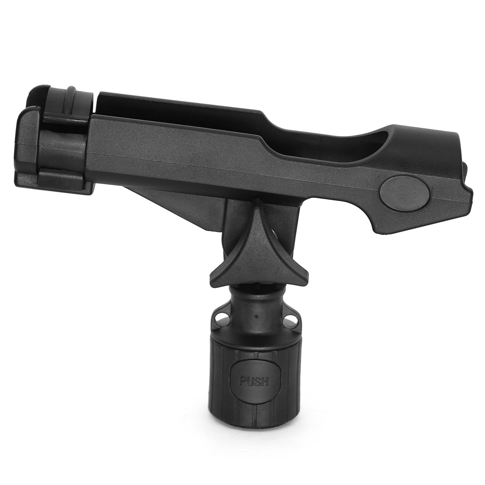 Fishing Rod Holder Adjustable Fishing Pole Holder for Most Kayak Rail Tracks Kayak Inflatable Boat Fishing Tackle Kit Accessory: 1pcs