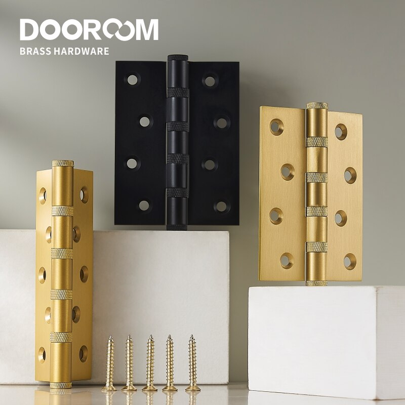 1 styk dooroom messing dørhængsler fri spalte jævnt fortykkende mute 1 styk dooroom messing riflede dørhængsler 4 tommer 5 tommer