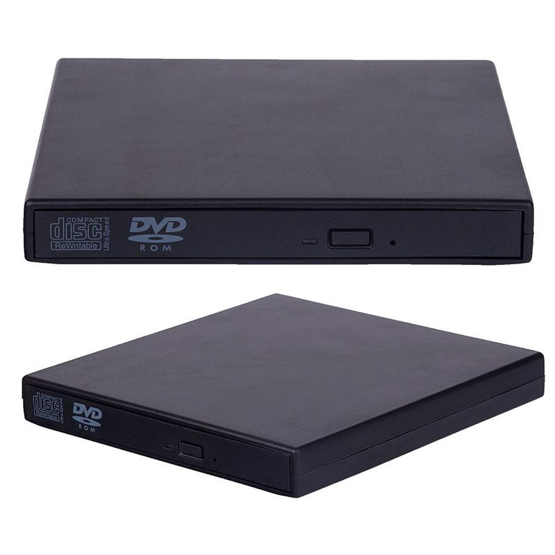 Usb 2.0 Externe Slim Cd ± Rw Dvd Rom Combo Drive USB2.0 Dvd Drive Cd Rw Writer Brander Reader Speler voor Pc Laptop