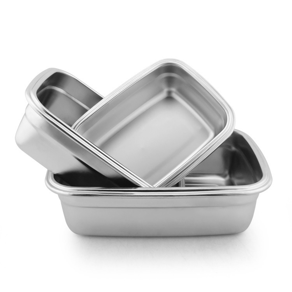 Stainless Steel Thermal Insulated Food Storage Sealing Portable Travel Leakproof Bowls Home Containers Lunch Box Kitchen Bento