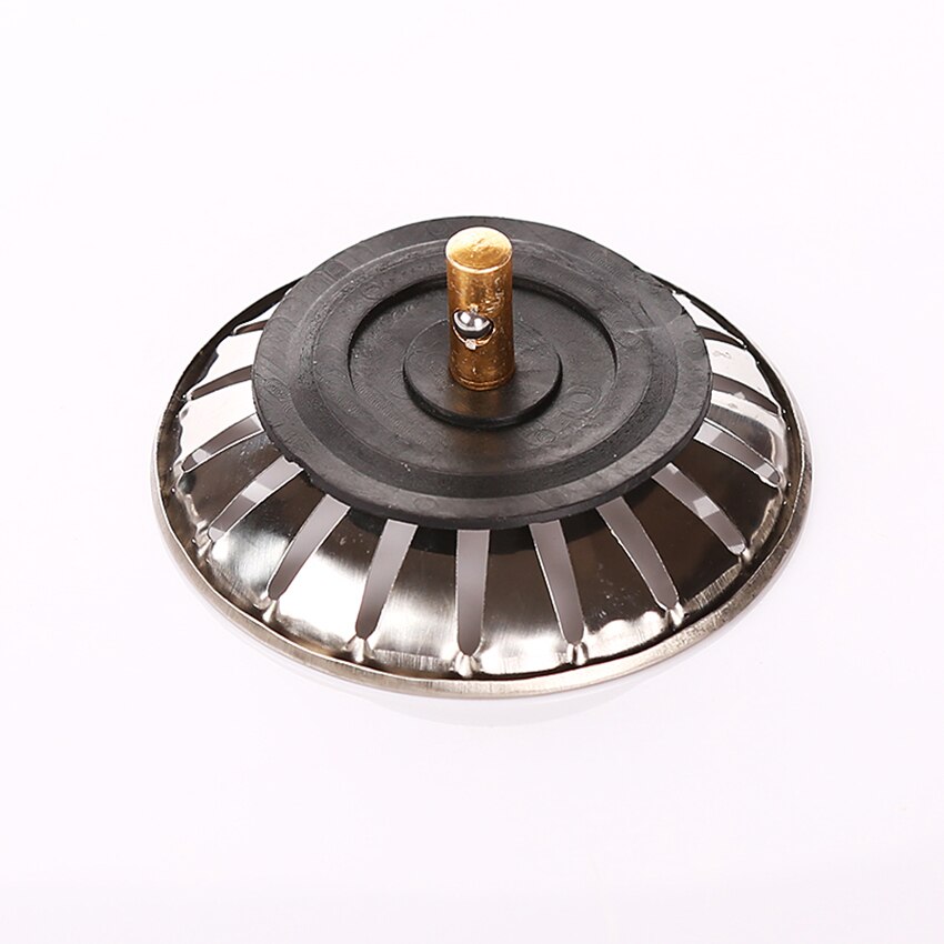 Stainless Steel Drain Strainer Drainer Bathroom Basin Sink Filter Kitchen Colander Stopper Waste Plug Shower Cover