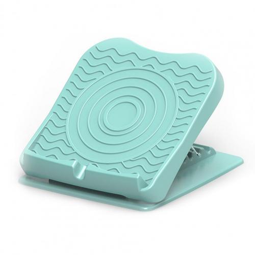 Anti-slip Bracing Board Foldable Bracing Stool Oblique Pedal Home Stretcher Stretching Board Yoga Compression Fitness Equipment: Green