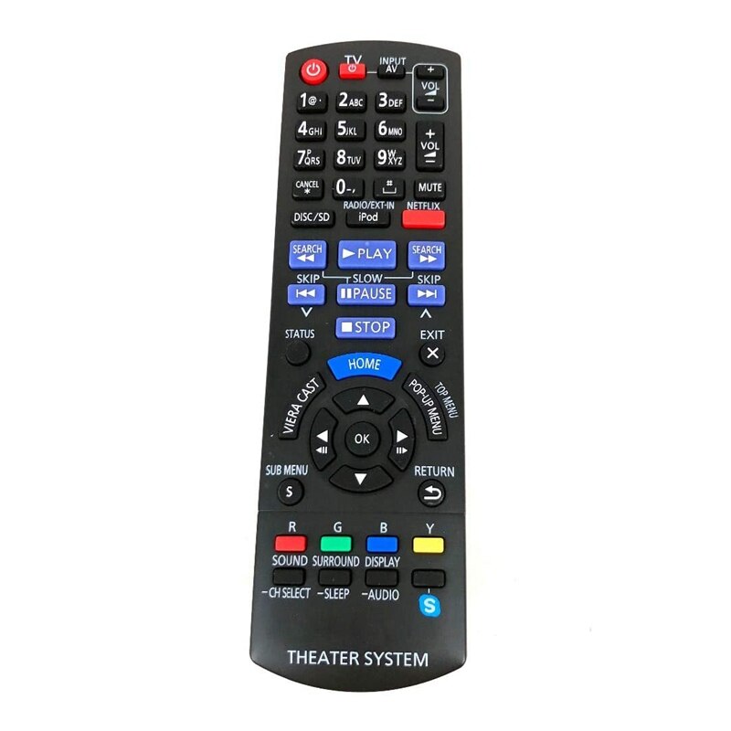 Remote Control for Panasonic Theater System N2QAYB000632 SA-BTT370 SA-BTT770 SC-BTT370 SC-BTT770