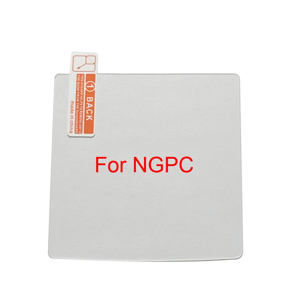 Protective Glass Screen lens film For GB GBA SP GBC GBP for NDSL NDSi NDS for SNK NEOGEO mini NGPC WSC Game&amp;Watch: For  NGPC Thick