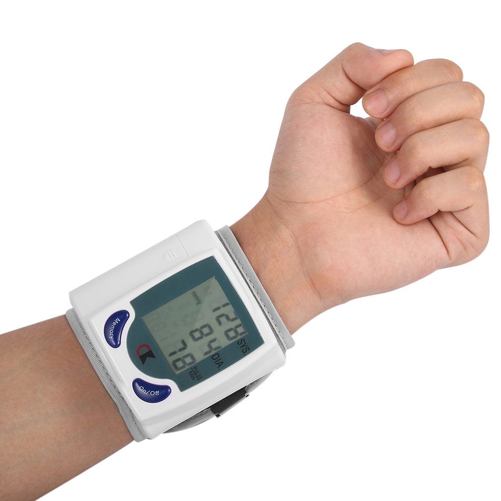 Automatische Digitale Pols Bloeddrukmeter Voor Meten Heart Beat Pulse Rate Dia Gezondheidszorg Bloeddrukmeter Tonometer