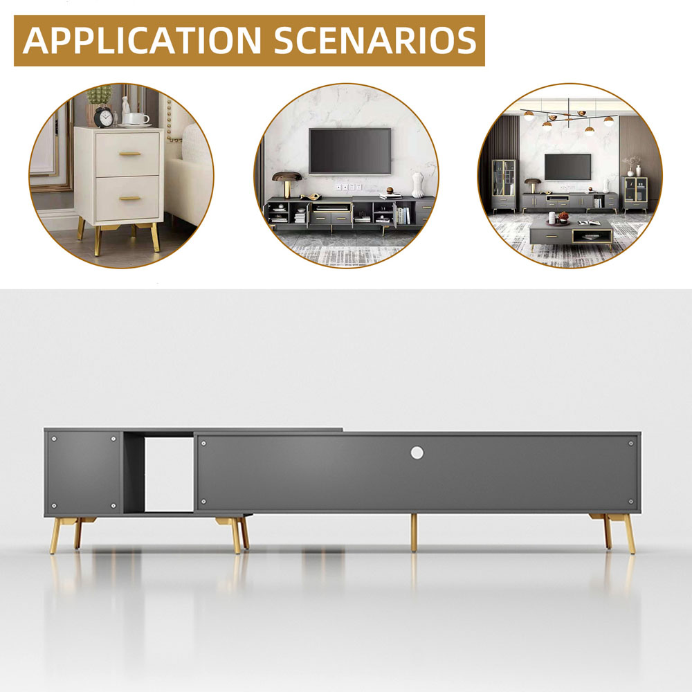 Pied de meuble en fer forgé à angle droit, avec vis, haute charge, pour canapé, café, armoire de bureau
