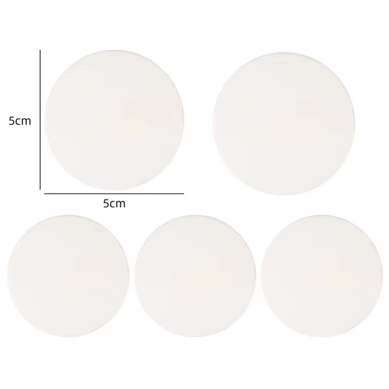 Butoir de Porte Anti-collision, poignée en Silicone, pare-chocs auto-adhésif, silencieux, Anti-choc, protection murale pour l'amélioration de l'habitat: M / Argent