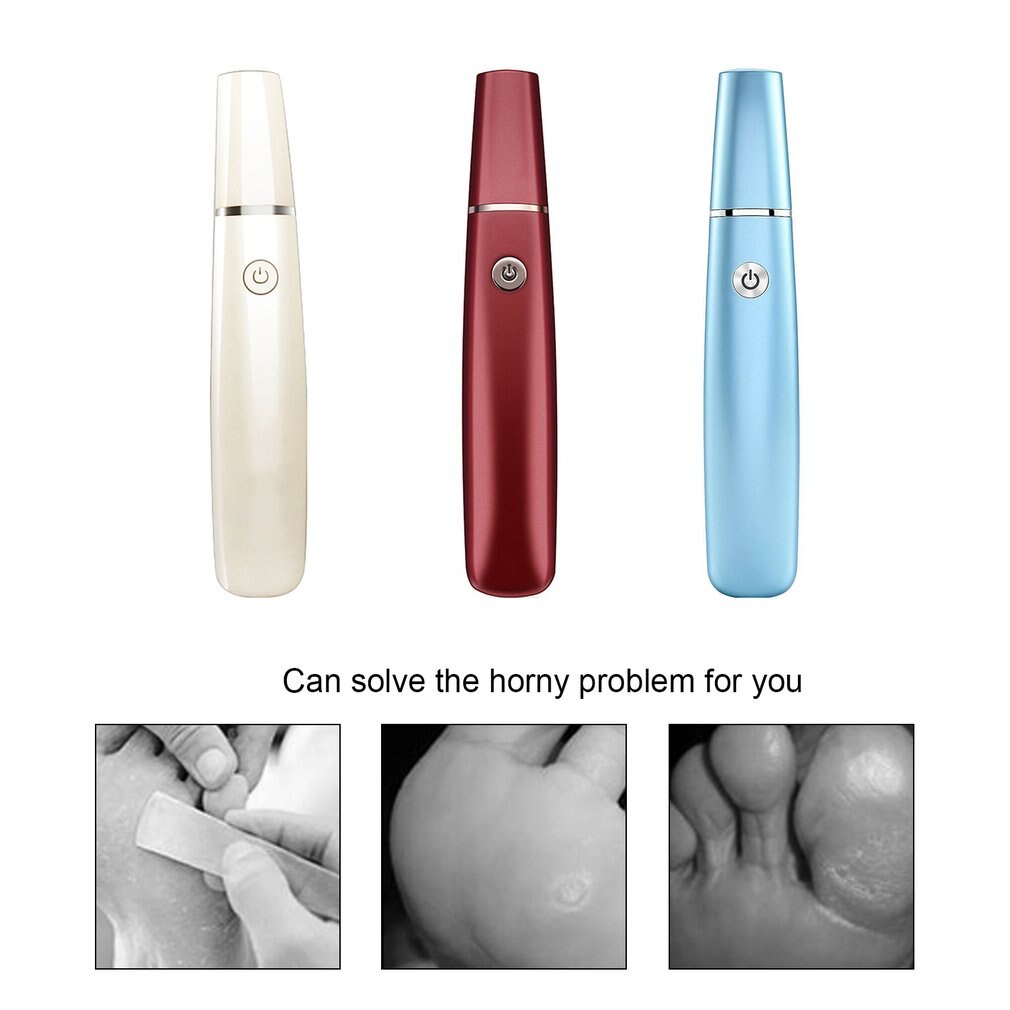 Portable Size USB Rechargeable Electric Foot Care Tool Handheld Dead Removal Exfoliator Heel Cuticles Remover
