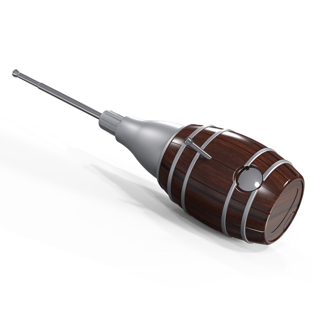 Decantador eléctrico de plástico para la familia, máquina de aireador inteligente, vitrina de vino, portátil con pilas, fácil de limpiar, cocina, barra duradera