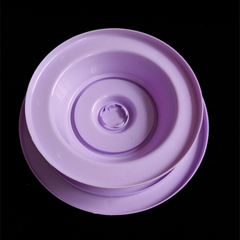 Plastic Cake Plate Turntable Rotating Anti-skid Round Cake Stand Cake Decorating Rotary Table Kitchen DIY Pan Baking Tool